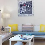 Blue And White Aura Santorini Traditional House